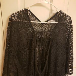 Black Swim Cover Up